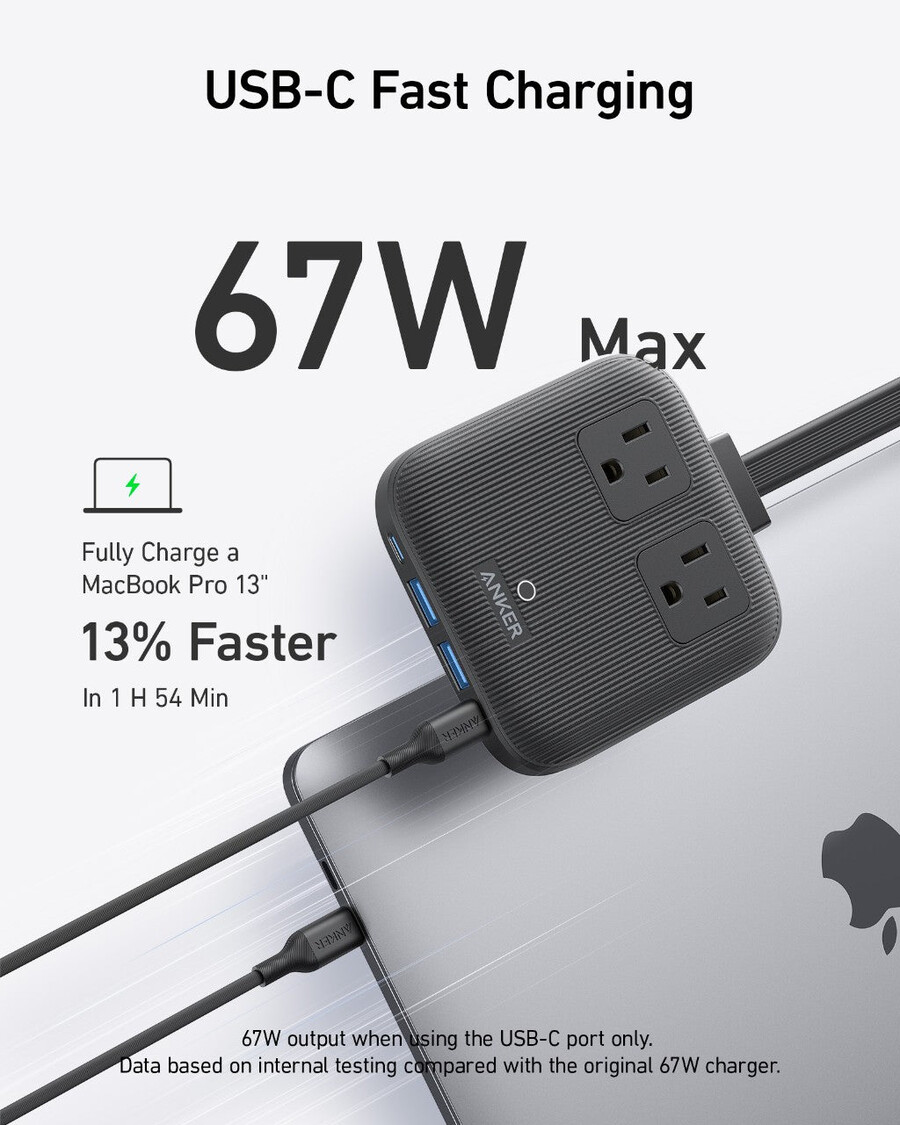 anker ナノ充電ステーション(6-in-1、67w)