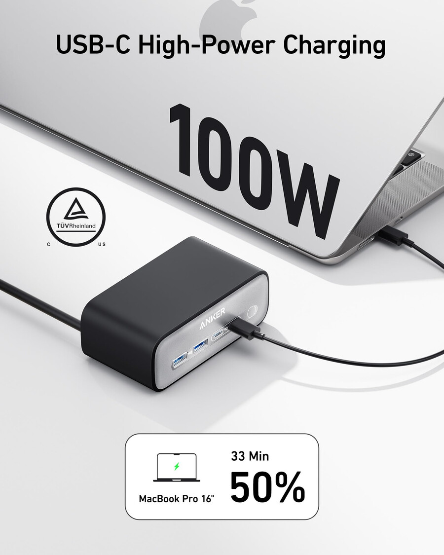 anker 充電ステーション 7-in-1、100w