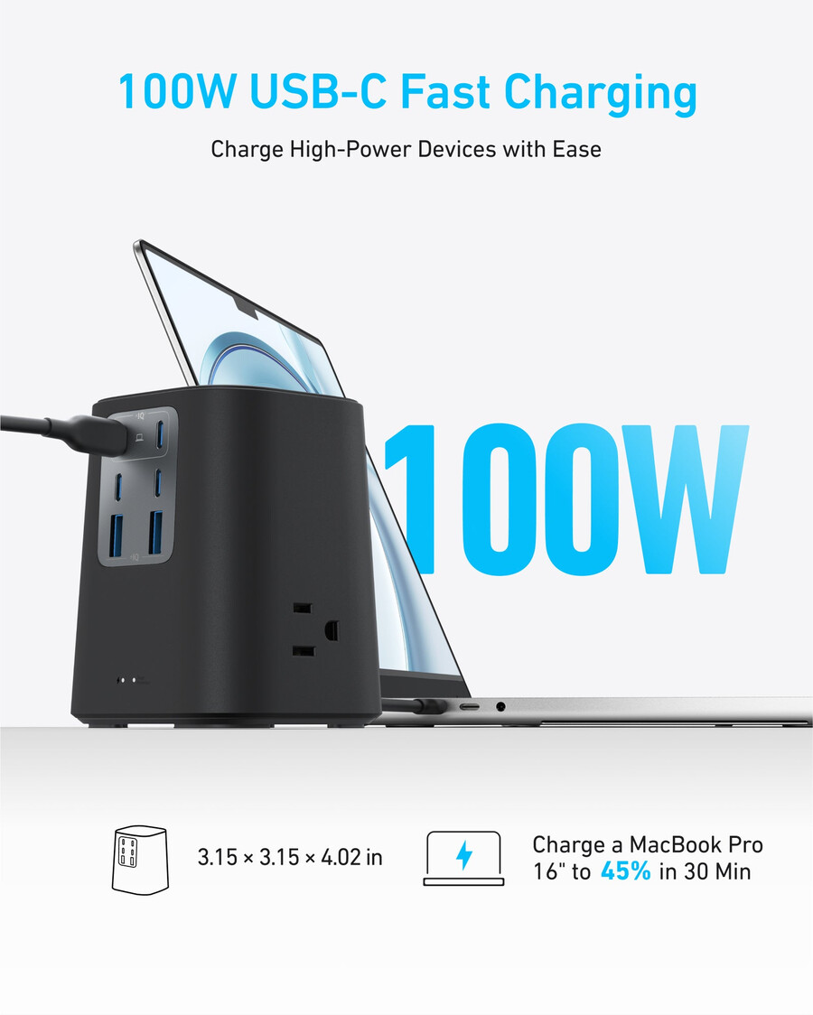 anker 充電ステーション 9-in-1、100w