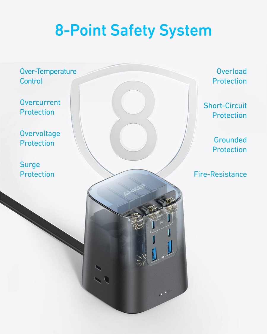 anker 充電ステーション 9-in-1、100w