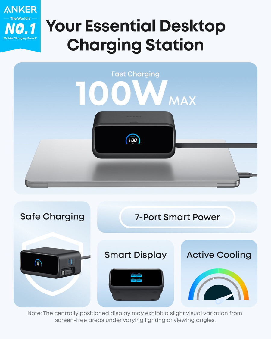 anker ナノ充電ステーション(7-in-1、100w)