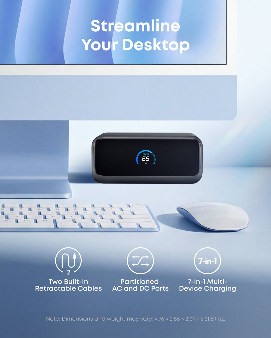 anker ナノ充電ステーション(7-in-1、100w)