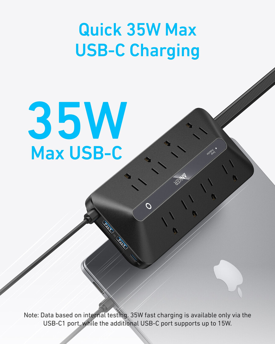 anker usb電源タップ(12in1、35w)