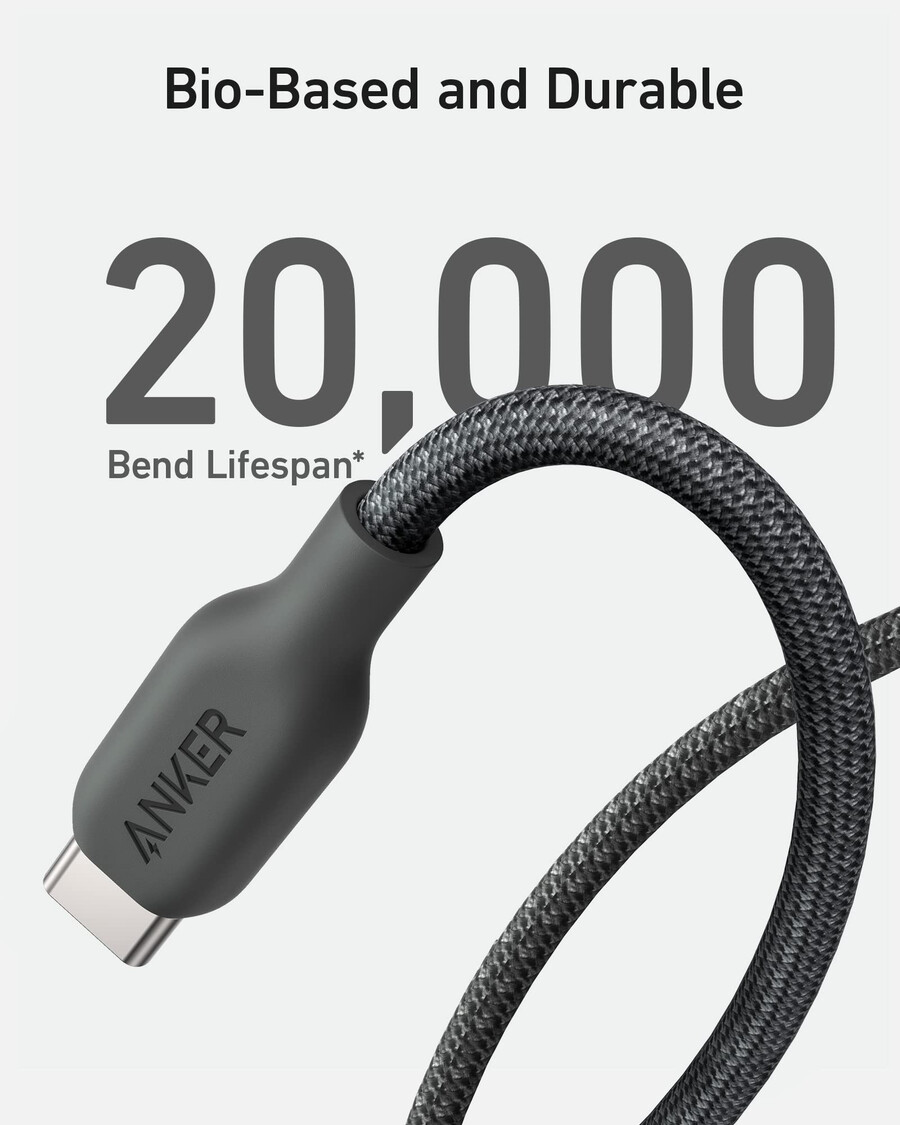 anker 543 usb c - usb c ケーブル 240w、10フィート