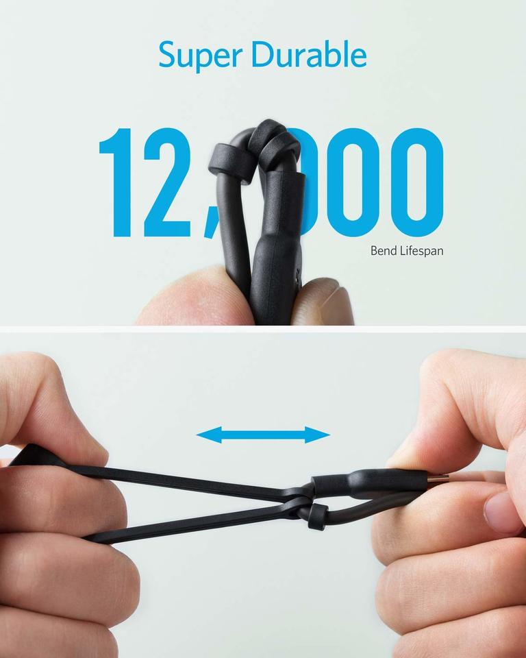 anker 321 usb-a - lightning ケーブル 3フィート 3-in-1