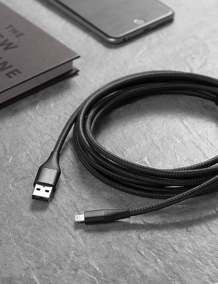anker 551 usb-a - lightning ケーブル 3 フィート 6 フィート 10 フィート