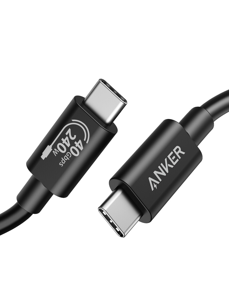 anker 515 usb-c - usb-c ケーブル thunderbolt 4 対応