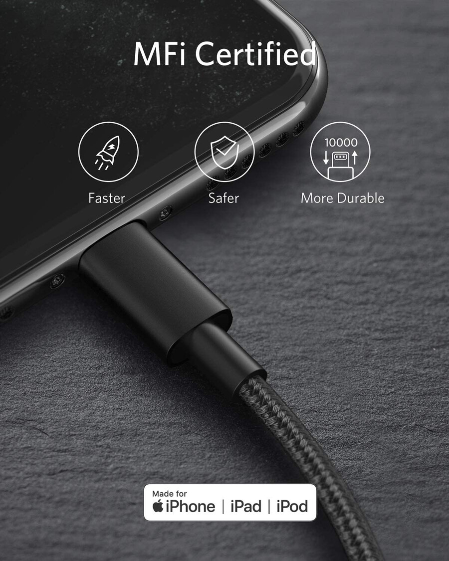 anker 331 usb-c - lightning ケーブル