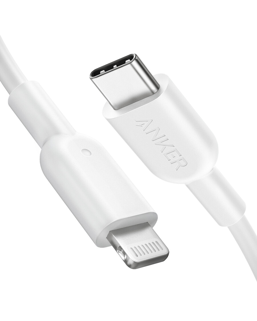 anker 321 usb-c - lightning ケーブル 3 フィート 6 フィート 10 フィート