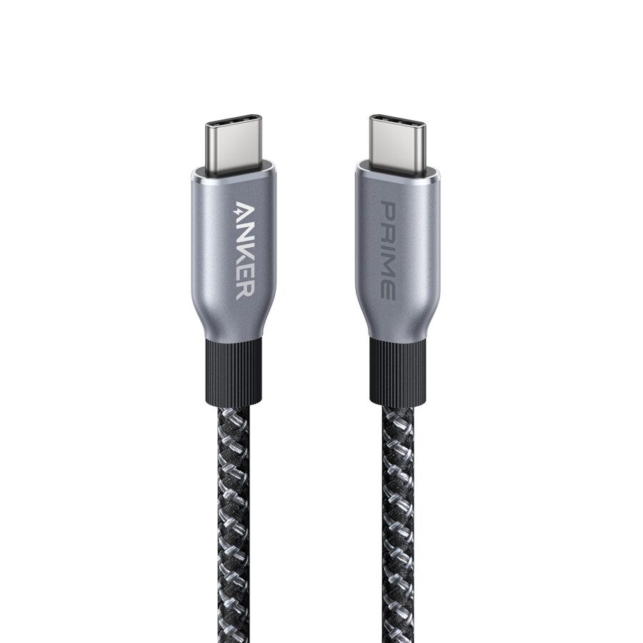 anker prime usb-c - usb-c ケーブル 240w、アップサイクル編み込み