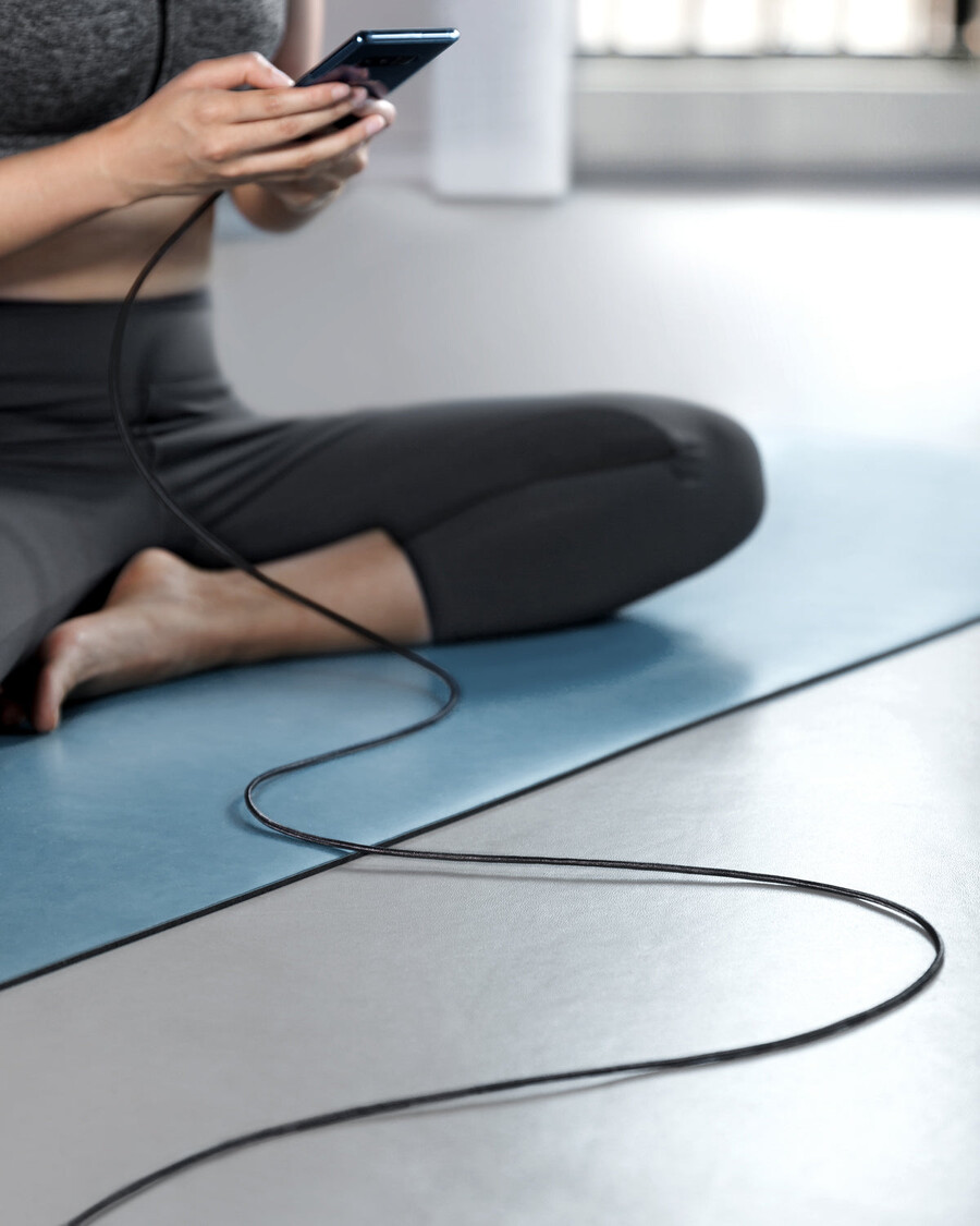 anker プレミアムナイロン usb-c - usb-a ケーブル 2 個パック