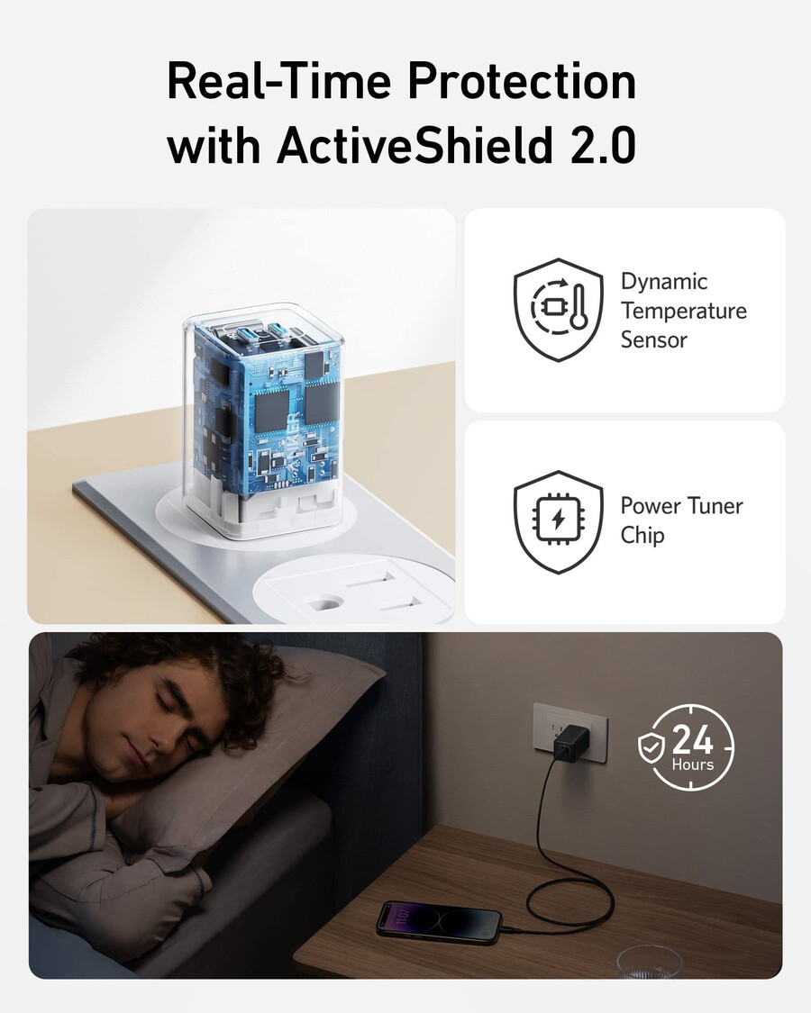 anker 523 充電器 nano 3、47w