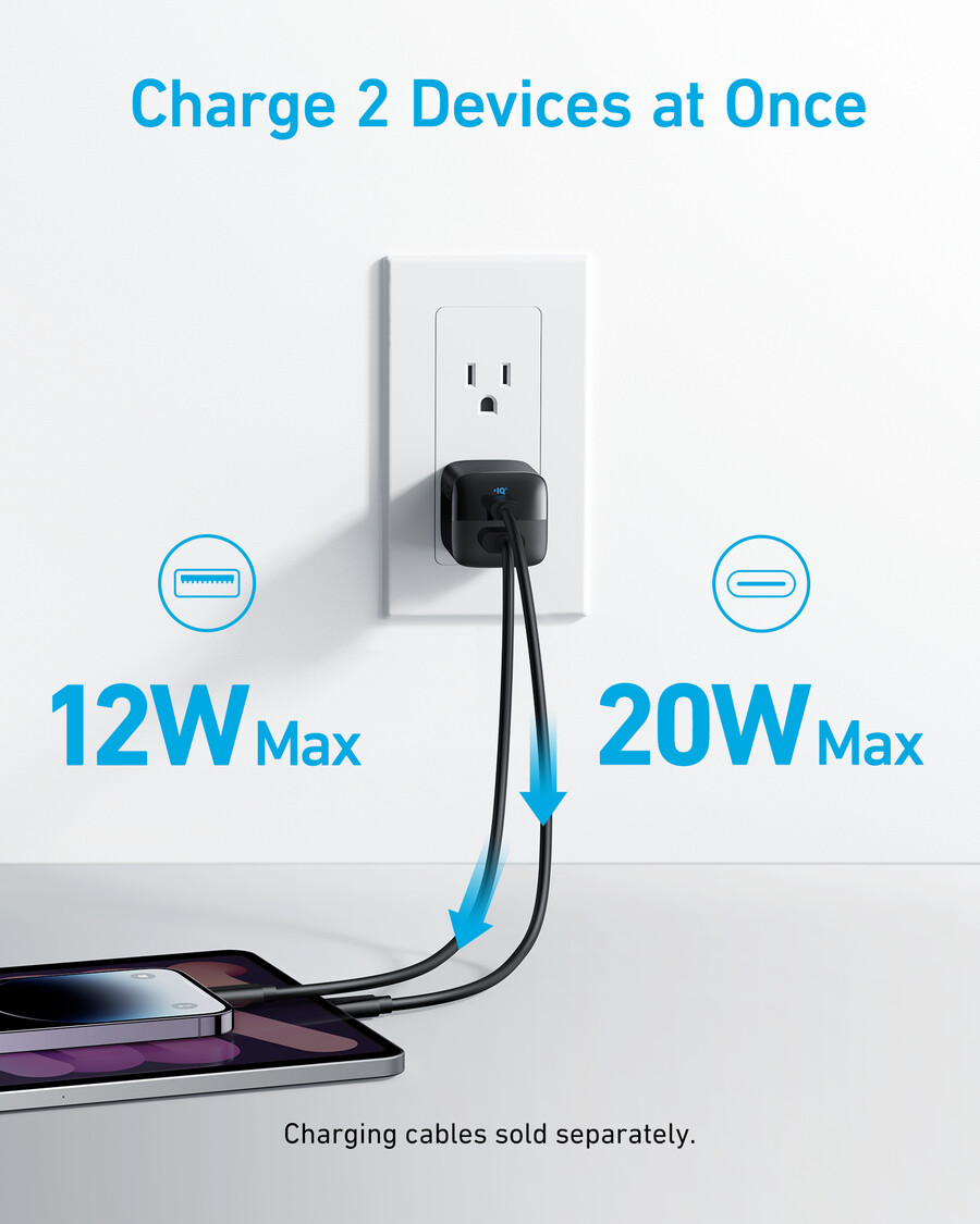 anker 323 充電器 33w