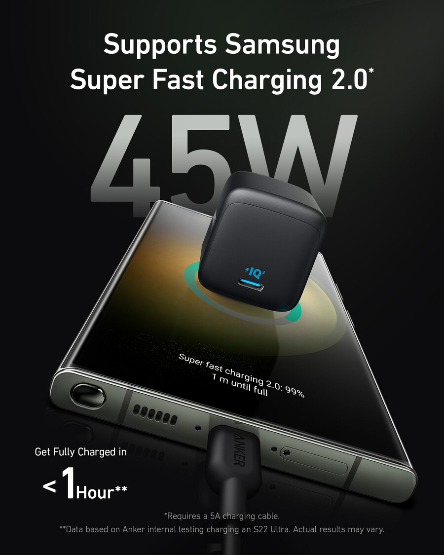 anker 313 充電器 ace、45w