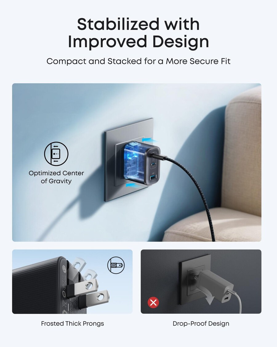anker ナノチャージャー(70w、3ポート)