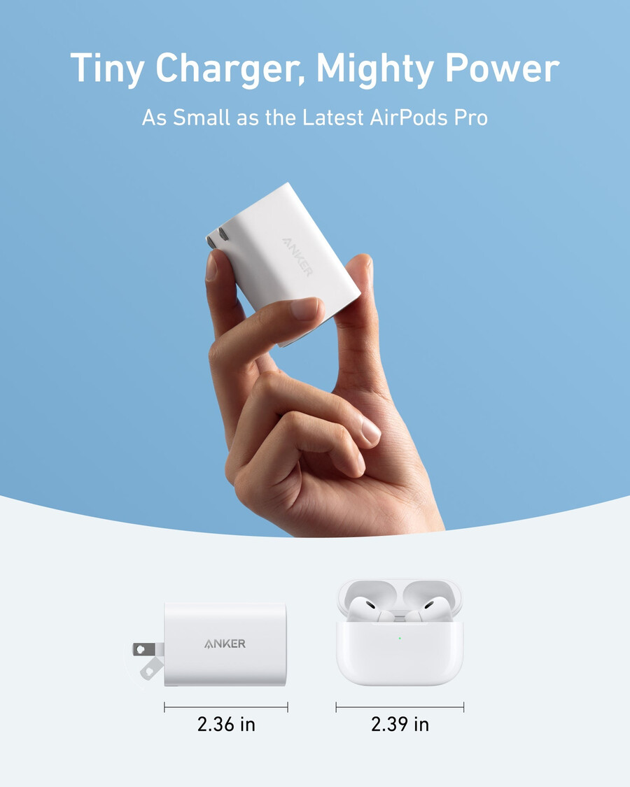 anker ナノチャージャー 100w usb-cケーブル付き