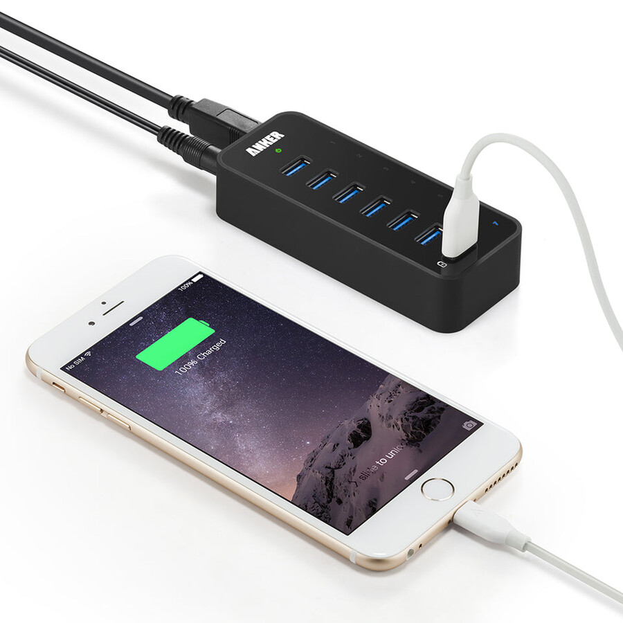 anker 7ポートusb 3.0ハブ