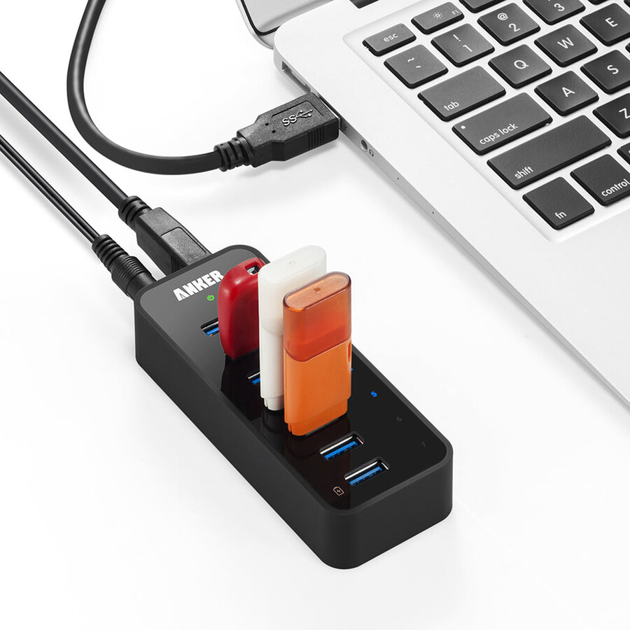 anker 7ポートusb 3.0ハブ