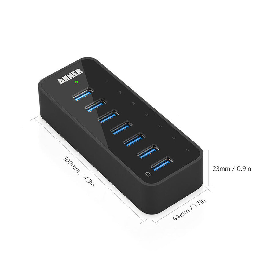 anker 7ポートusb 3.0ハブ
