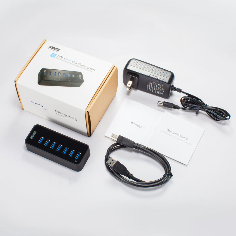 anker 7ポートusb 3.0ハブ