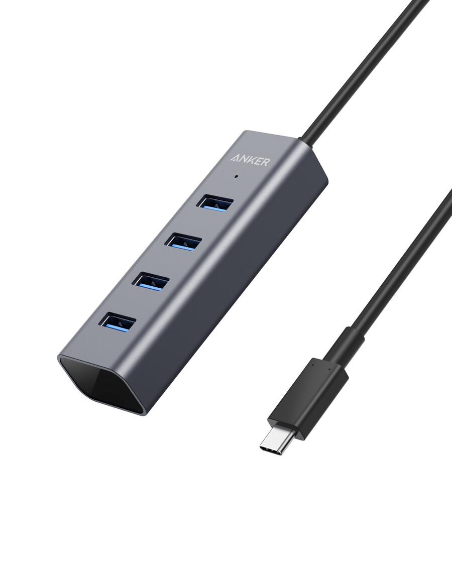 usb-c - 4ポート usb 3.0 ハブ