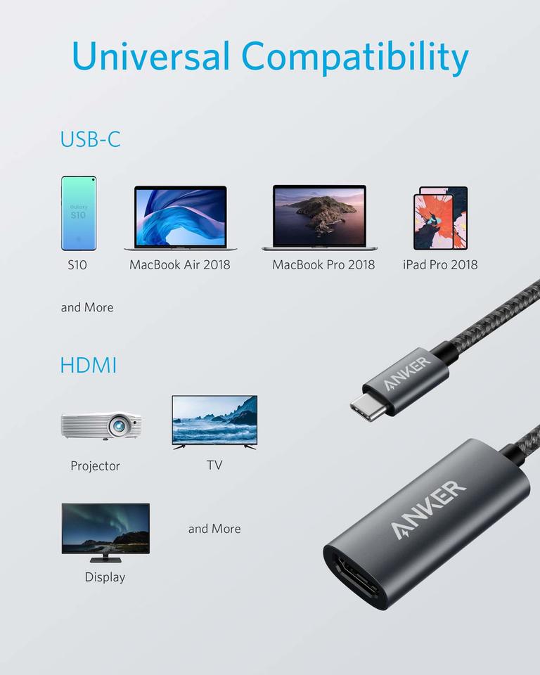 anker 310 usb-cアダプター(4k hdmi)