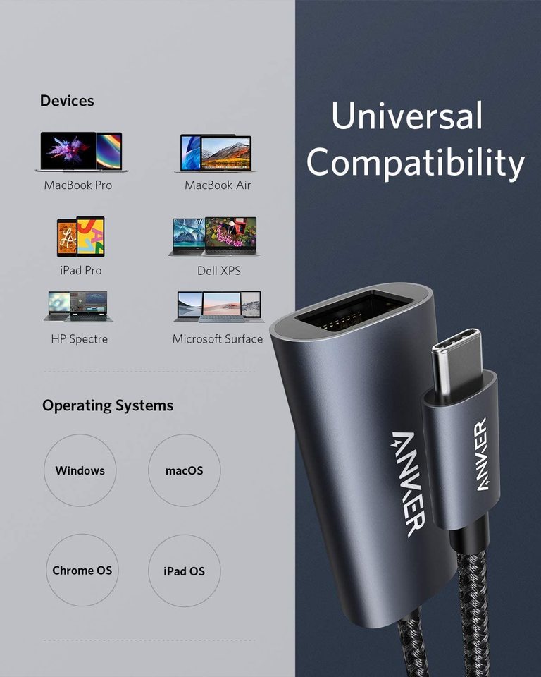 anker powerexpand usb-c - ギガビットイーサネットアダプター