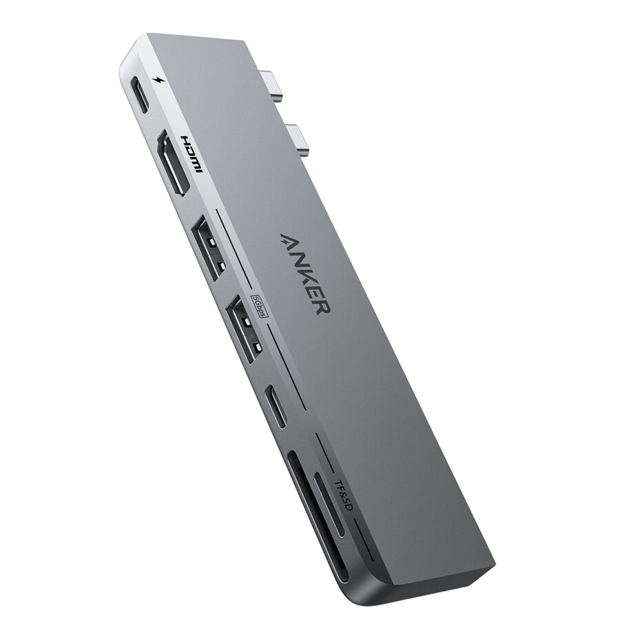 anker 547 usb-c ハブ 7-in-2、macbook用