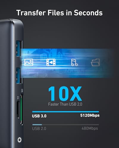 anker 553 usb-cハブ(8in1)