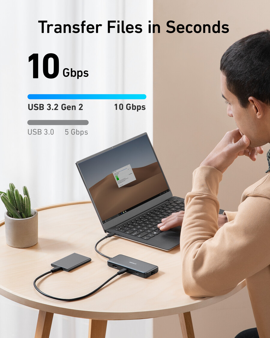 anker 555 usb-cハブ(8in1)