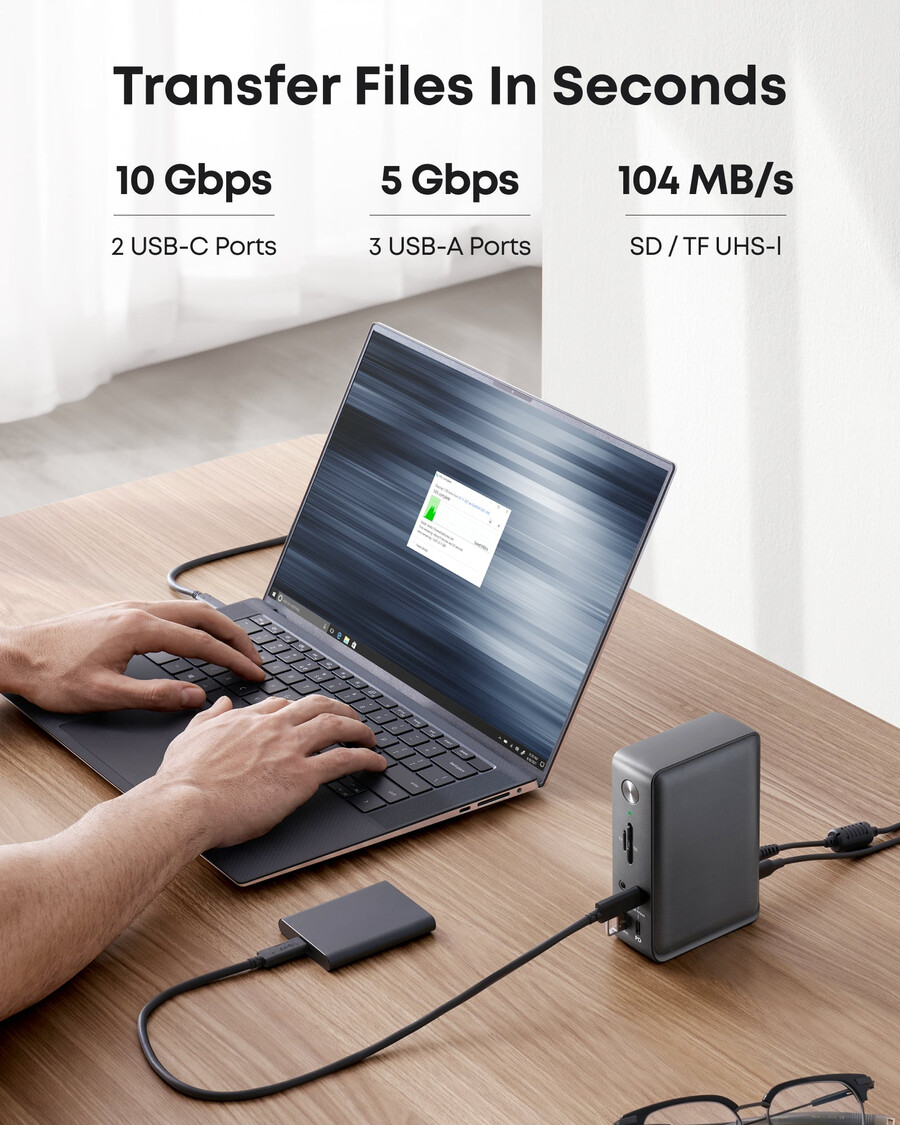 anker 575 usb-cドッキングステーション(13-in-1)