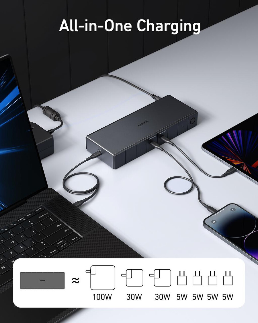 anker 778 thunderbolt ドッキングステーション 12-in-1、thunderbolt 4
