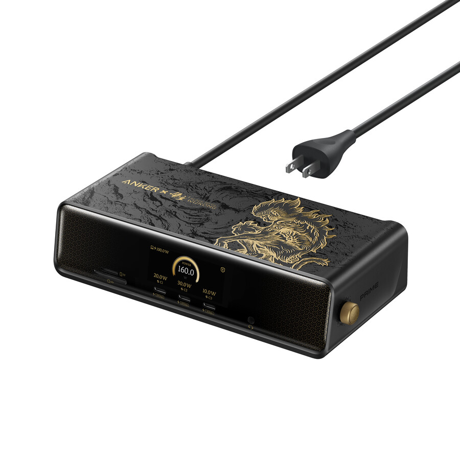anker × black myth wukong エディション anker prime ドッキングステーション 14-in-1、トリプルディスプレイ、displaylink dl7400 搭載