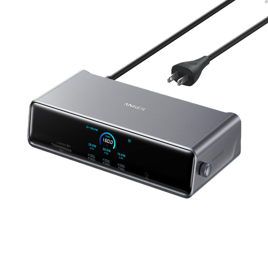 anker prime ドッキングステーション 14-in-1、トリプルディスプレイ、displaylink、dl7400 搭載