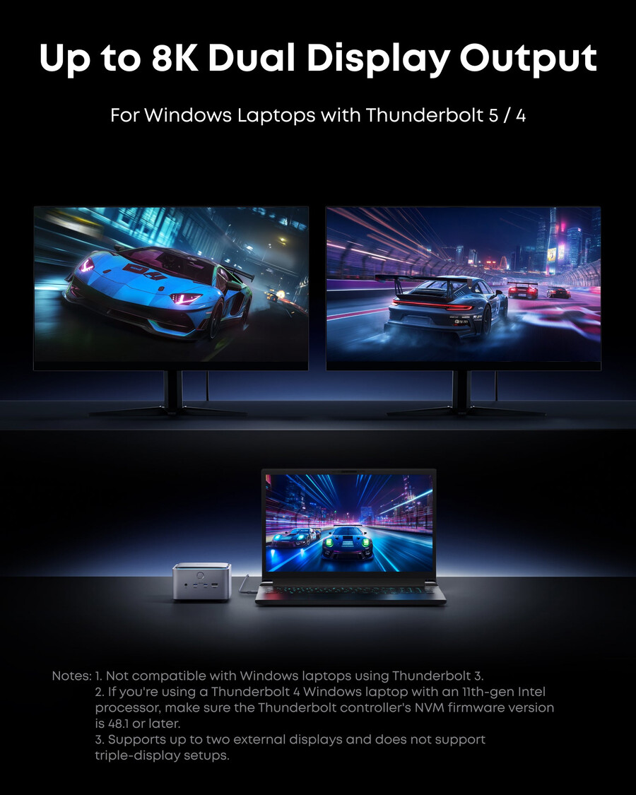 anker prime thunderbolt 5 ドッキングステーション 14インチ、140w、8k、tb5