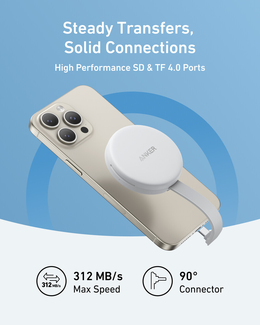 anker maggo usb-c アダプター 3-in-1、10gbps、iphone 用