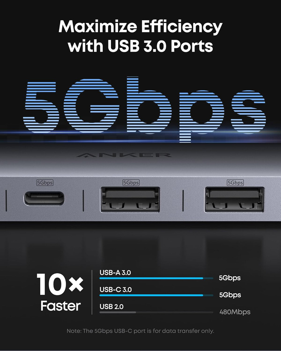 anker usb-cハブ(7in1)