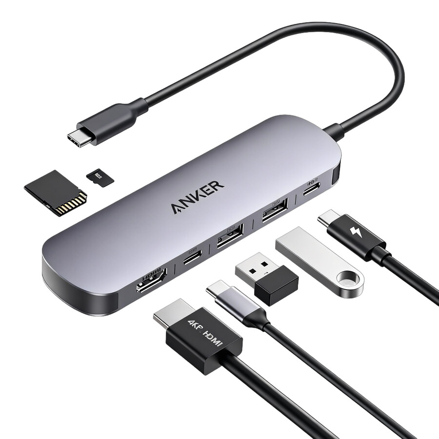 anker usb-cハブ(7in1)