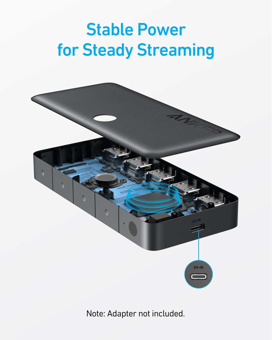 anker hdmiスイッチ(4入力1出力、4k hdmi)