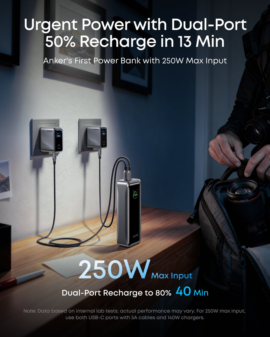 anker prime パワーバンク 26k、300w