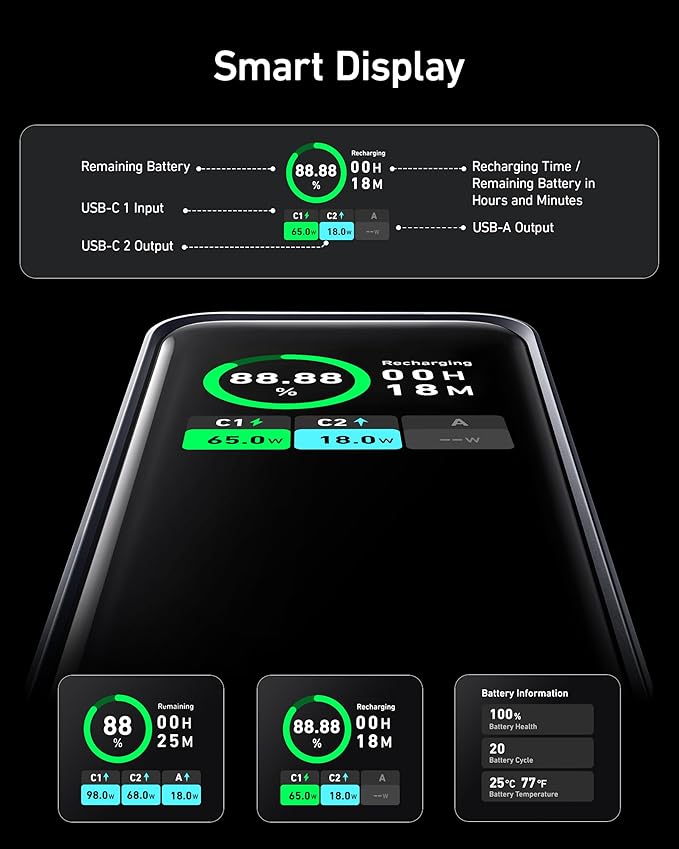 anker prime パワーバンク 20k、200w