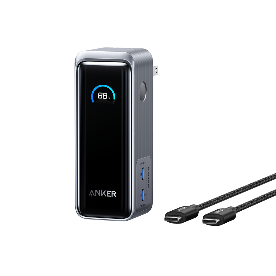 anker prime パワーバンク 9.6k、65w、fusion