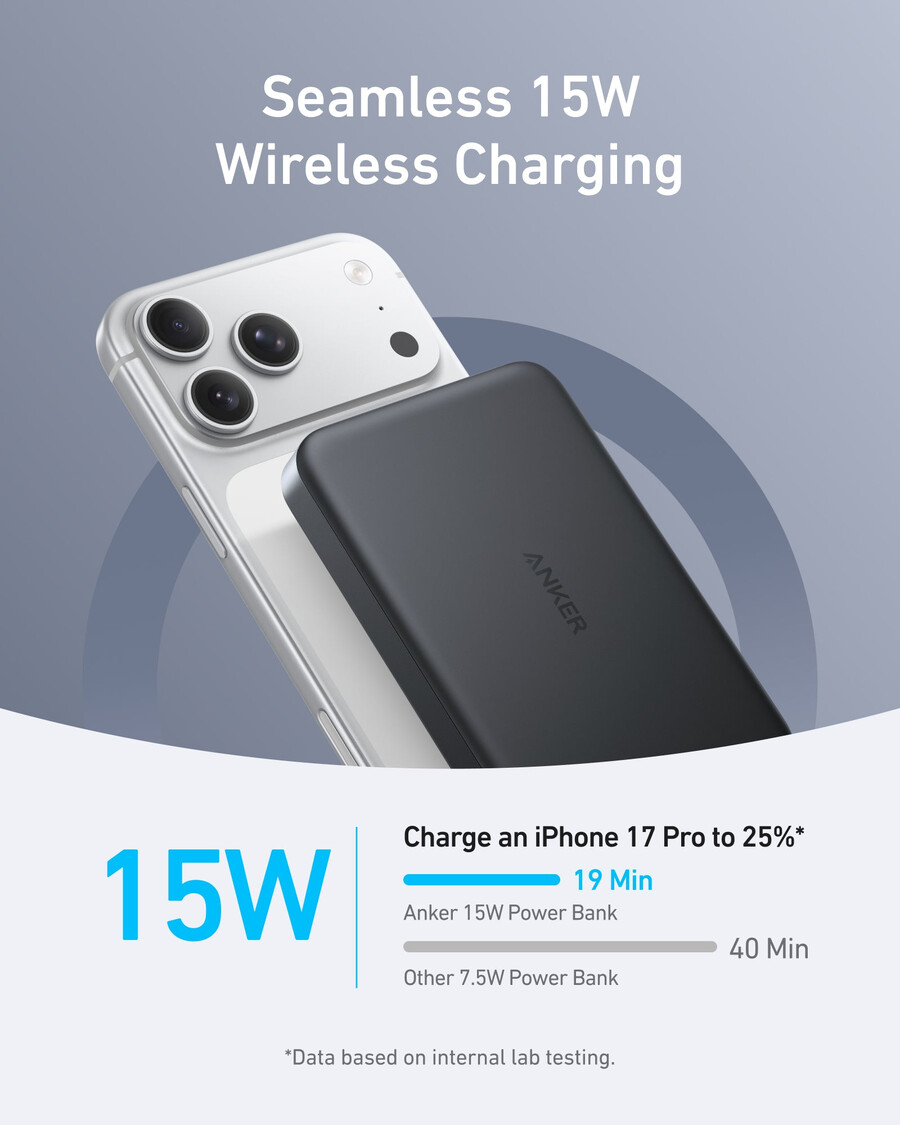 anker maggo パワーバンク 10k、スリム