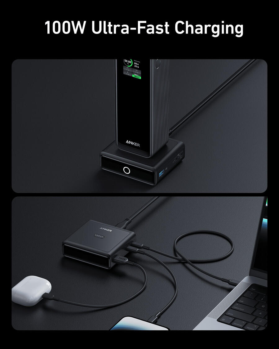anker prime パワーバンク用 anker 100w 充電ベース