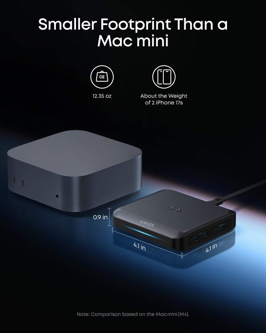 anker prime 充電ベース 150w、3ポート
