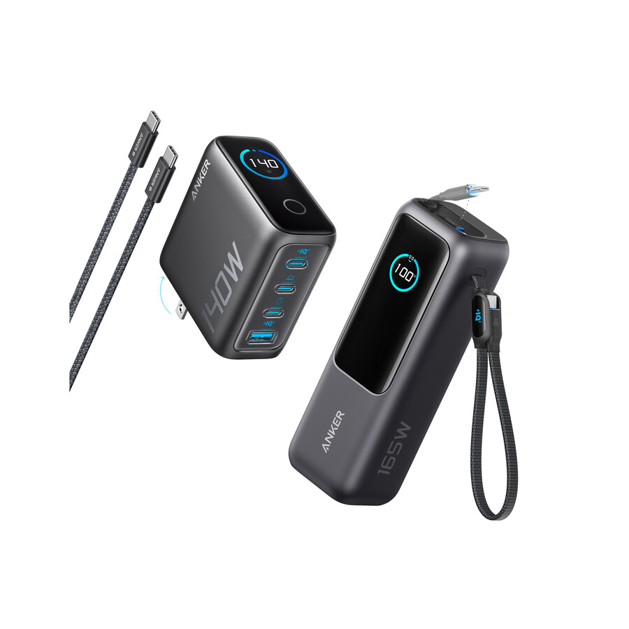 anker ノートパソコン用パワーバンクと anker ノートパソコン用充電器