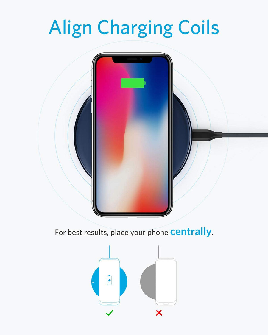 anker 313 ワイヤレス充電器(パッド)
