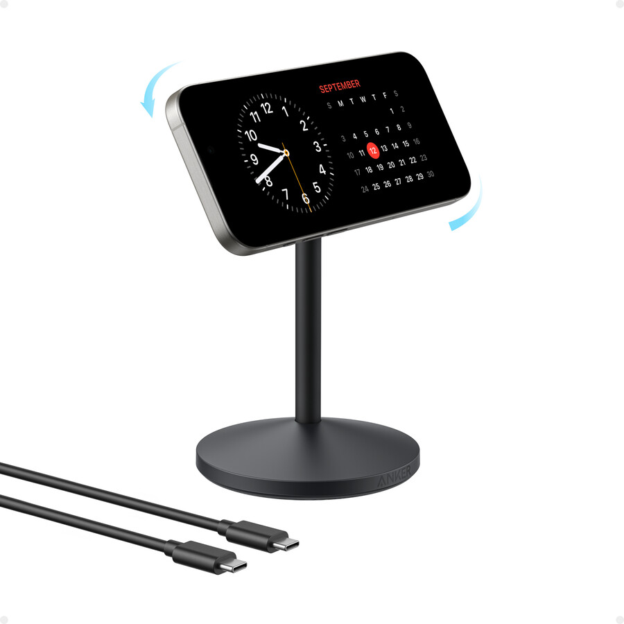 anker maggo ワイヤレス充電器(スタンド)