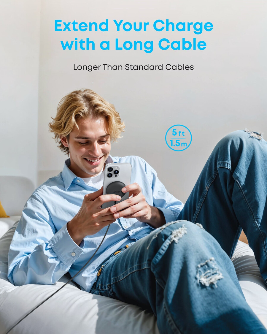 anker zolo マグネット式ワイヤレス充電器(2個パック)