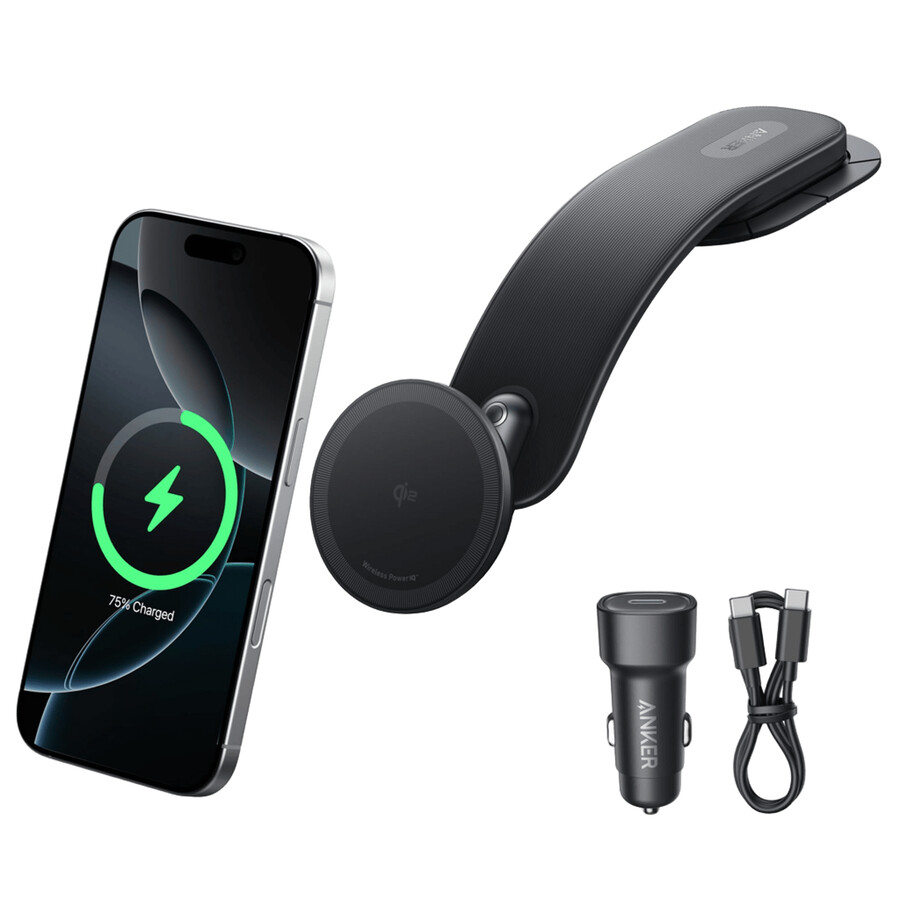 anker maggoワイヤレス充電ステーションとanker nanoワイヤレスカーチャージャー